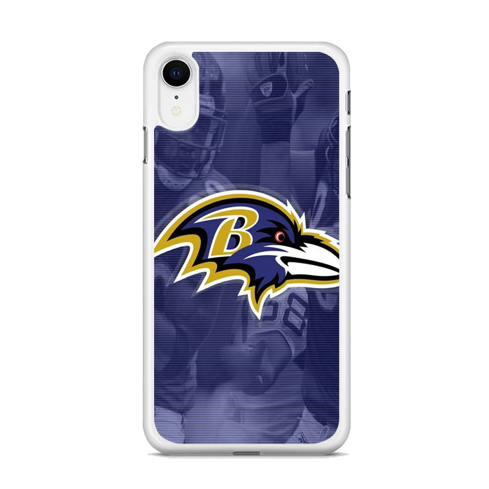NFL Baltimore Logo Scene iPhone XR Case