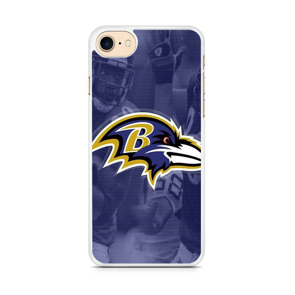 NFL Baltimore Logo Scene iPhone 8 Case