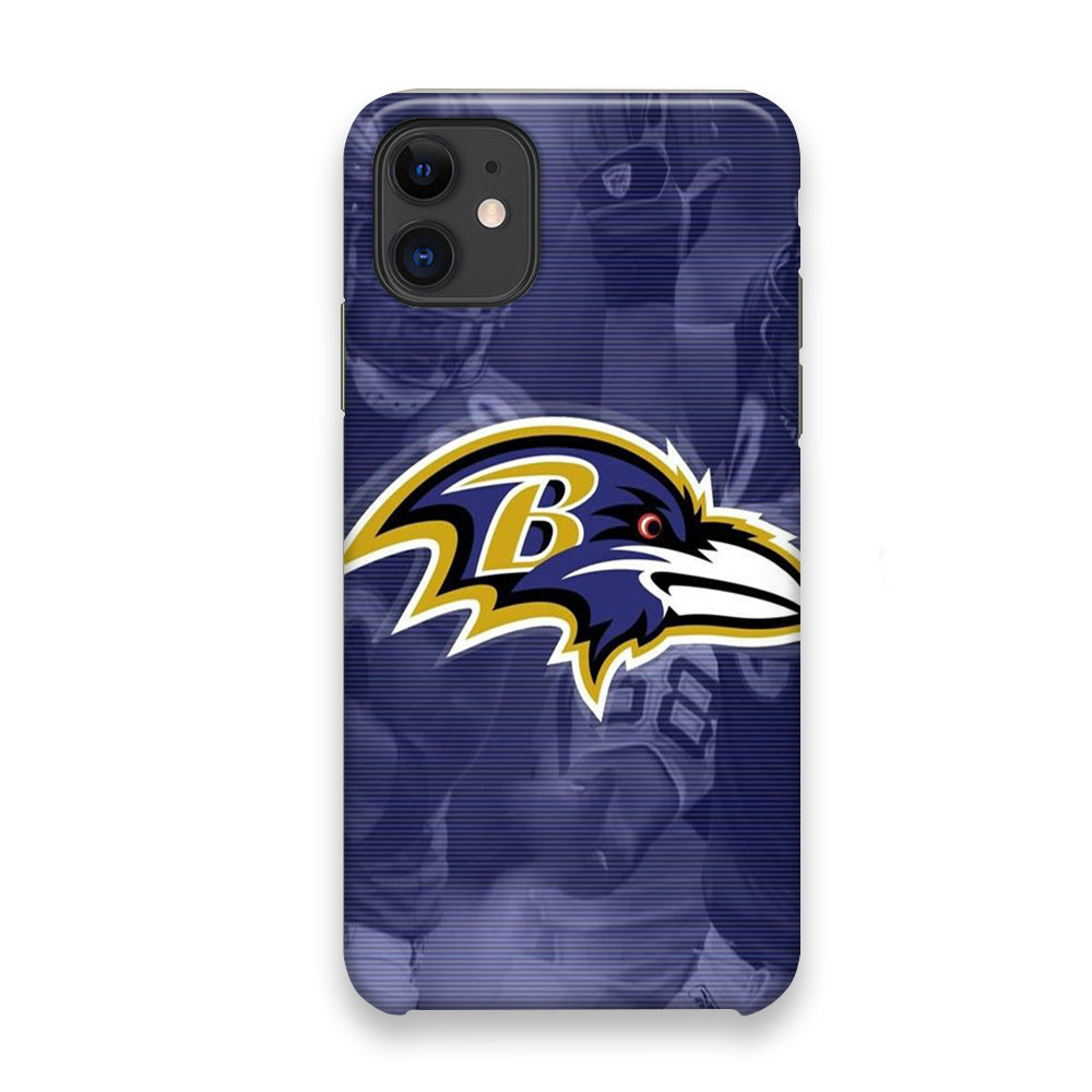 NFL Baltimore Logo Scene iPhone 11 Case