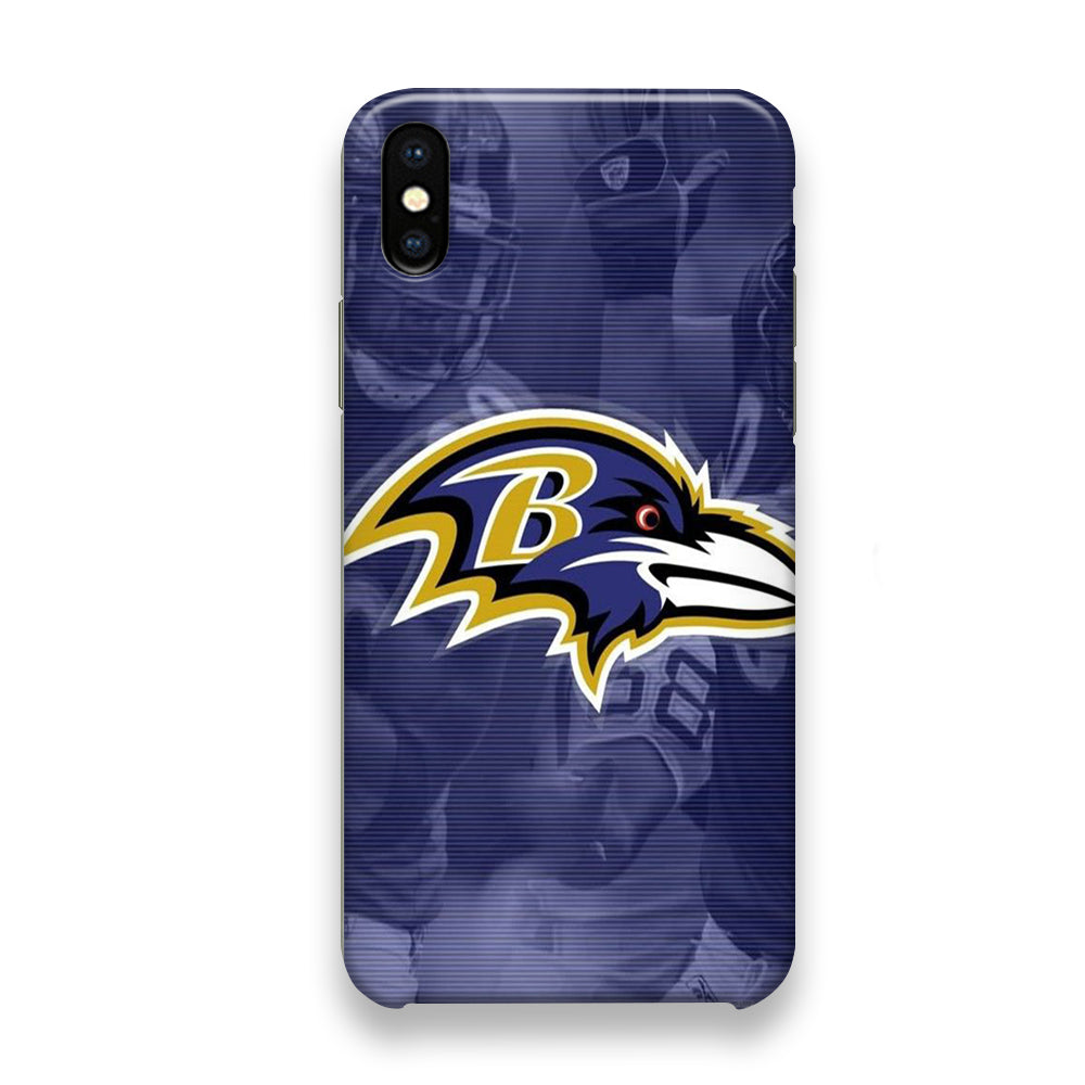 NFL Baltimore Logo Scene iPhone Xs Max Case