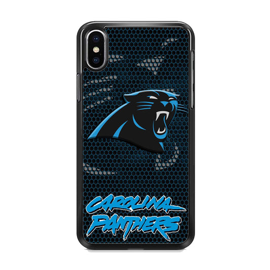 NFL Carolina Panthers Net Style iPhone Xs Max Case