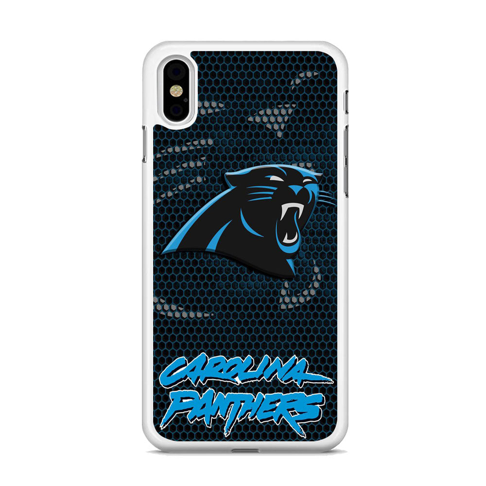 NFL Carolina Panthers Net Style iPhone Xs Max Case