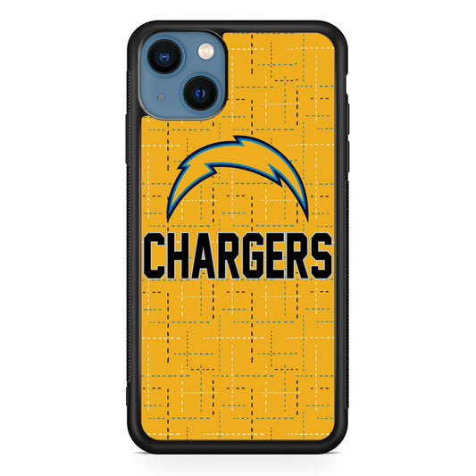 NFL Chargers LA Motif iPhone 13 Case