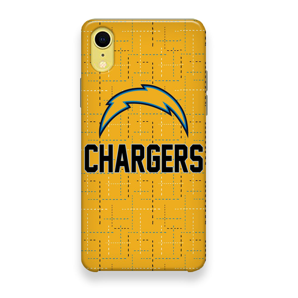 NFL Chargers LA Motif iPhone XR Case