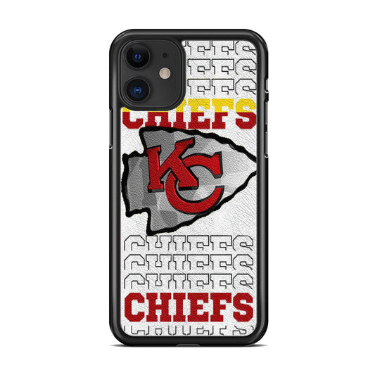 NFL Kansas City Chiefs Skin iPhone 11 Case