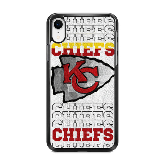 NFL Kansas City Chiefs Skin iPhone XR Case