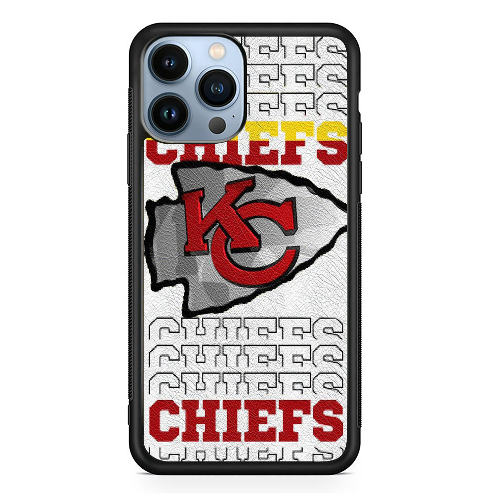 NFL Kansas City Chiefs Skin iPhone 13 Pro Case