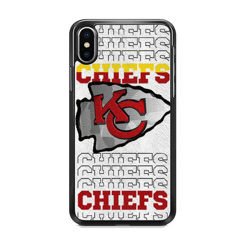 NFL Kansas City Chiefs Skin iPhone Xs Max Case