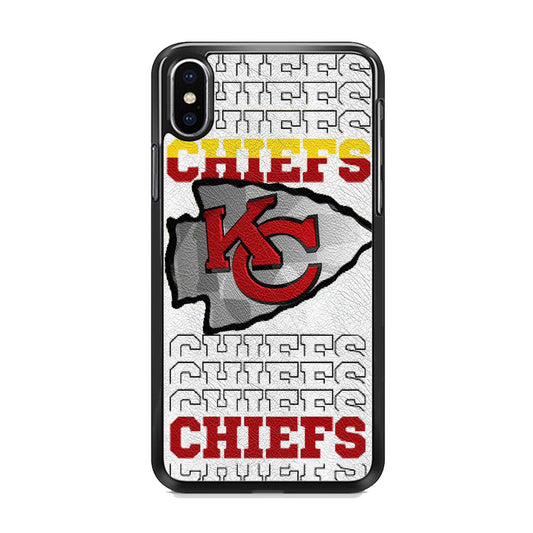 NFL Kansas City Chiefs Skin iPhone X Case