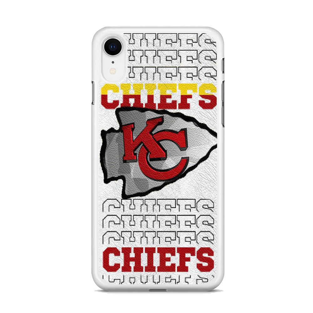 NFL Kansas City Chiefs Skin iPhone XR Case