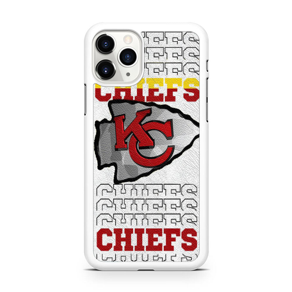 NFL Kansas City Chiefs Skin iPhone 11 Pro Max Case