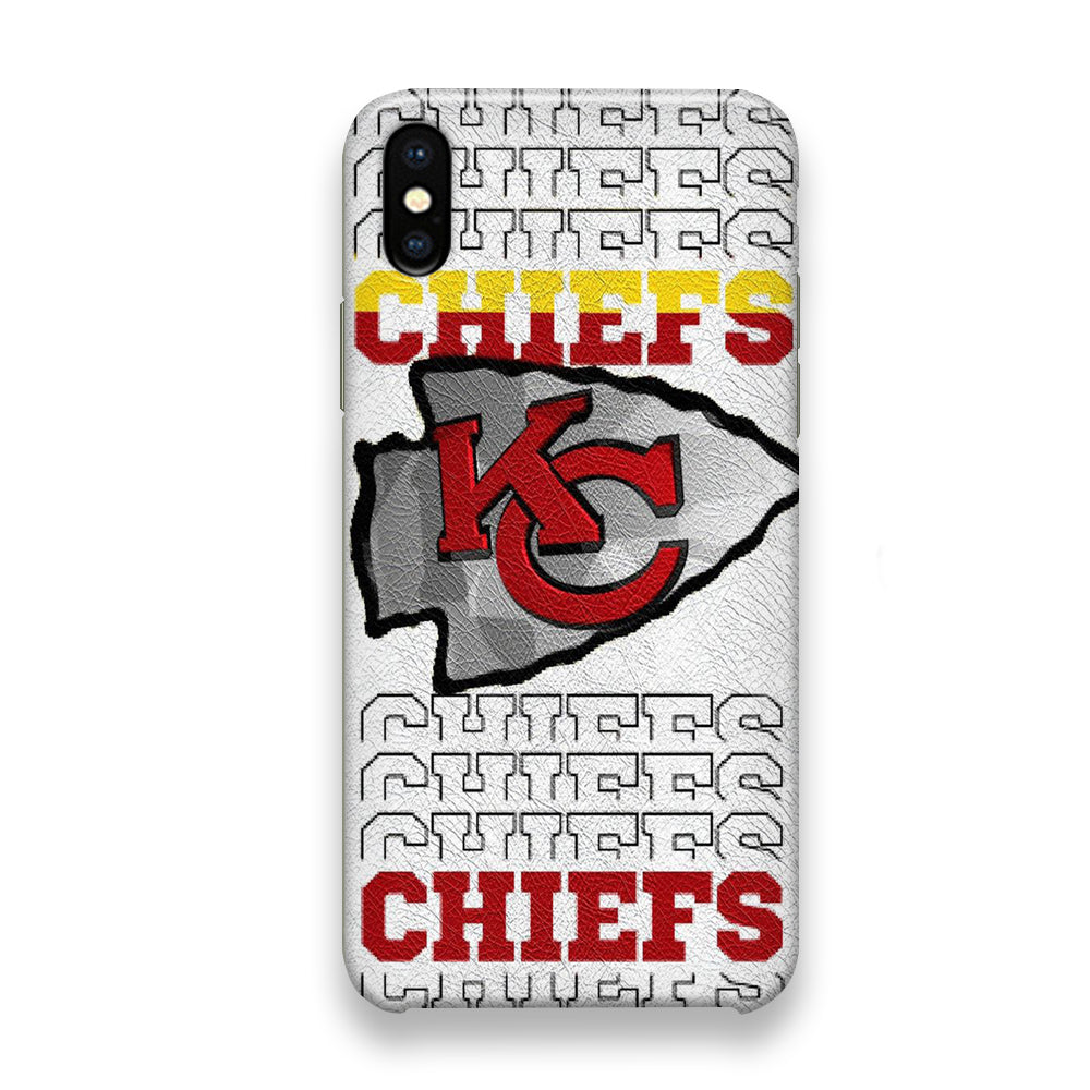 NFL Kansas City Chiefs Skin iPhone Xs Case