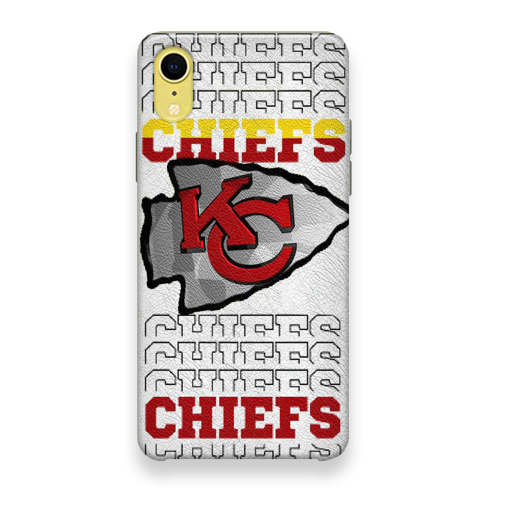 NFL Kansas City Chiefs Skin iPhone XR Case