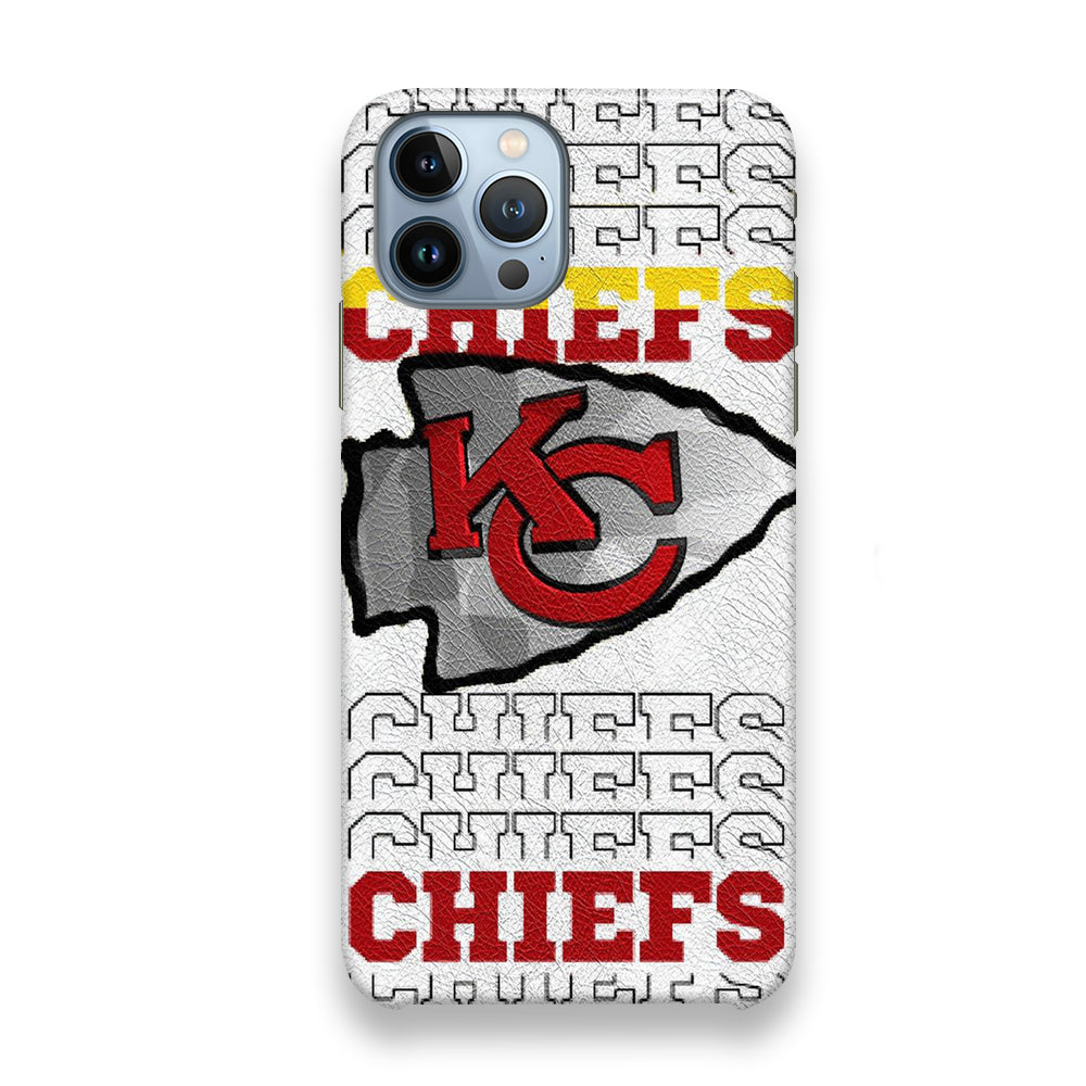 NFL Kansas City Chiefs Skin iPhone 13 Pro Case