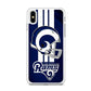 NFL Los Angeles Rams Wall iPhone Xs Max Case