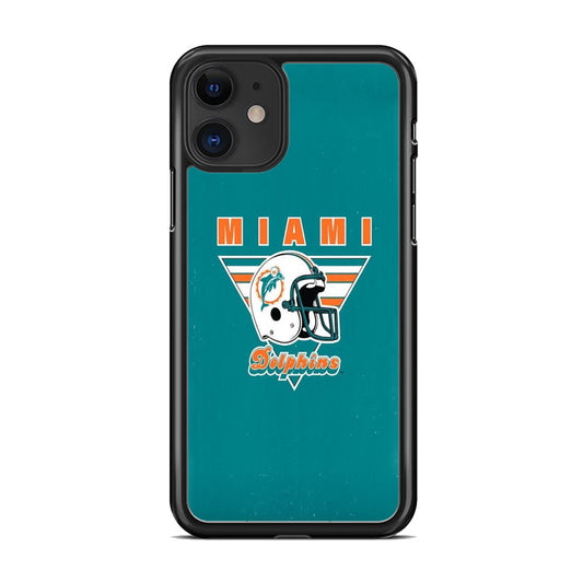 NFL Miami Dolphins Triangel Logo iPhone 11 Case