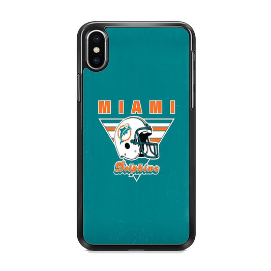 NFL Miami Dolphins Triangel Logo iPhone Xs Case