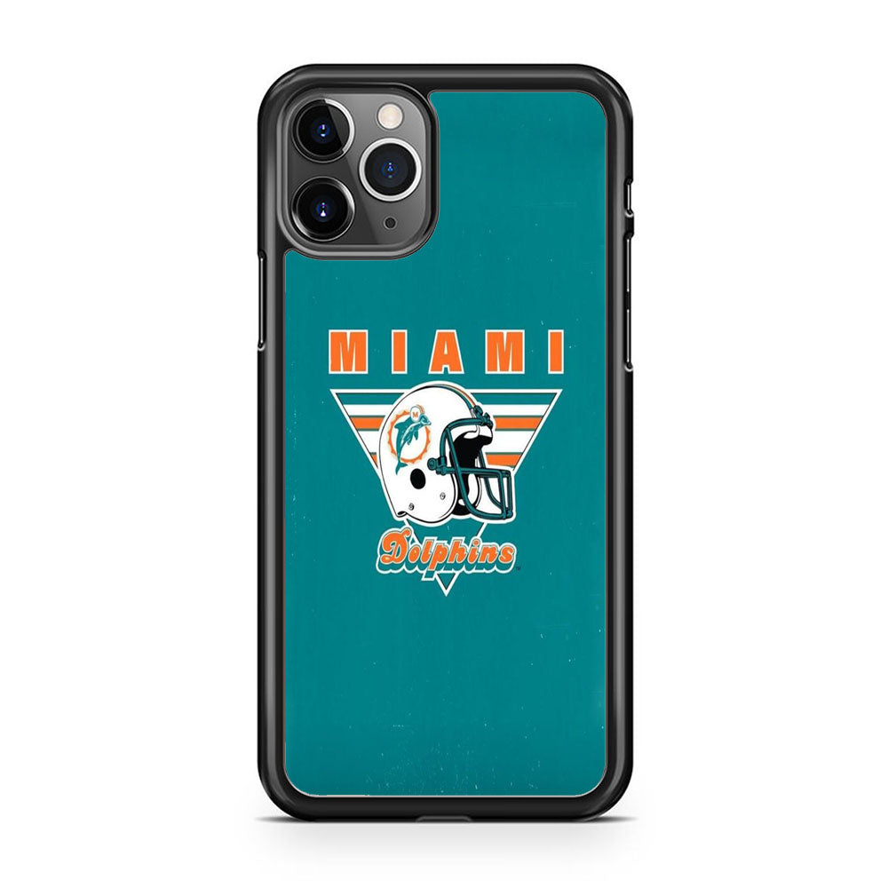 NFL Miami Dolphins Triangel Logo iPhone 11 Pro Max Case