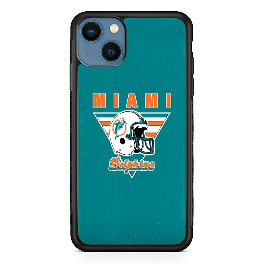 NFL Miami Dolphins Triangel Logo iPhone 13 Case