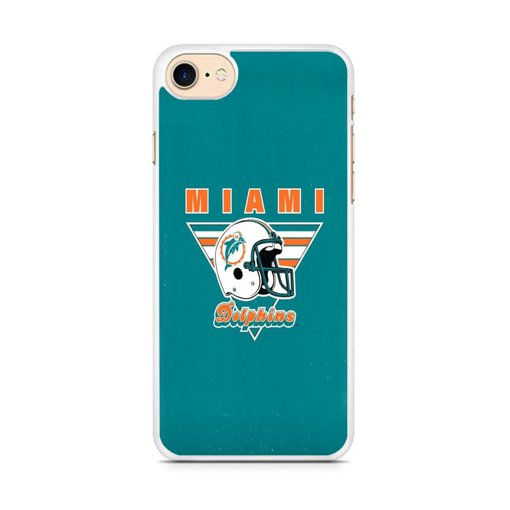 NFL Miami Dolphins Triangel Logo iPhone 8 Case