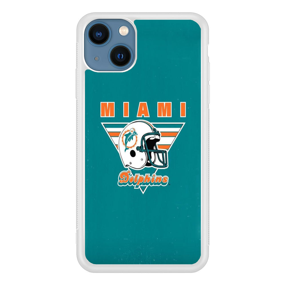 NFL Miami Dolphins Triangel Logo iPhone 13 Case