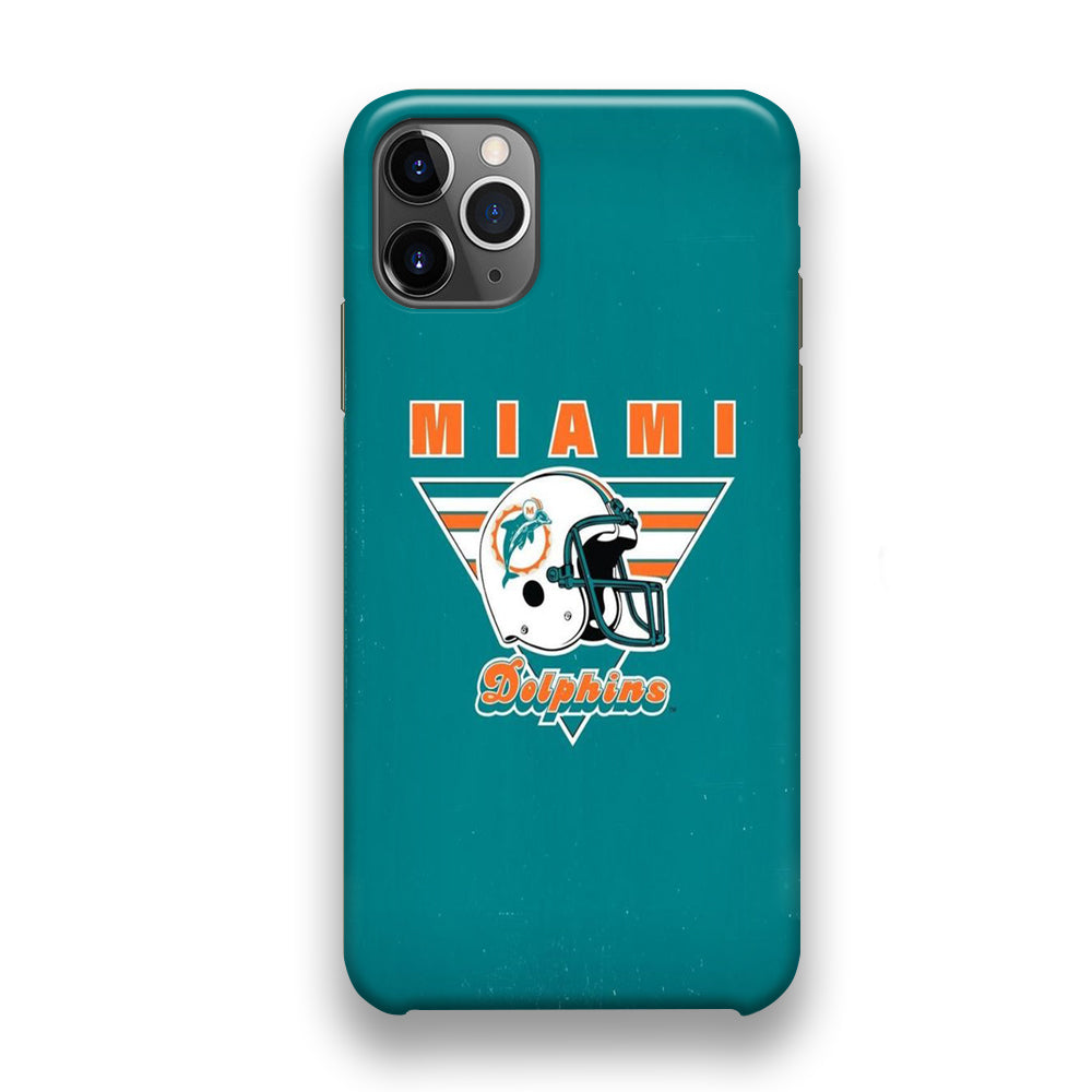 NFL Miami Dolphins Triangel Logo iPhone 11 Pro Max Case