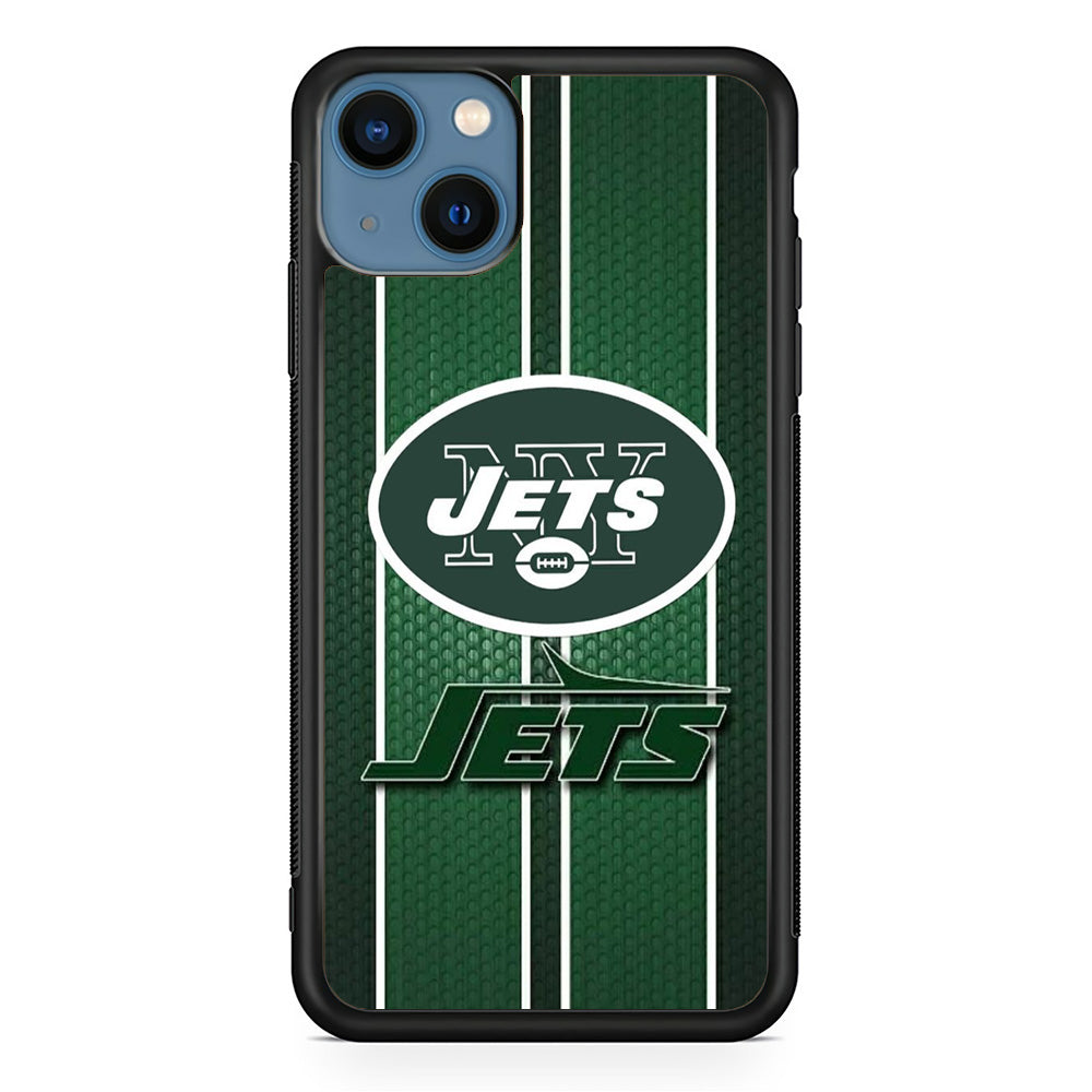 NFL New New York Jets Jersey Motif iPhone 13 Case