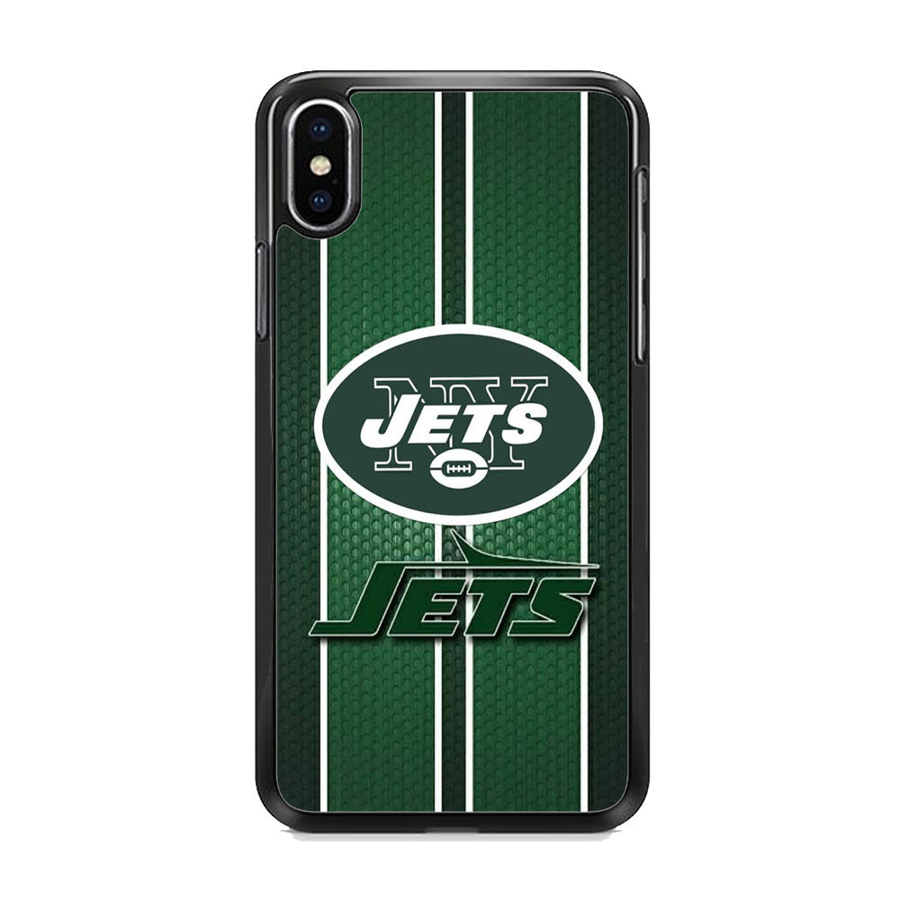 NFL New New York Jets Jersey Motif iPhone Xs Case