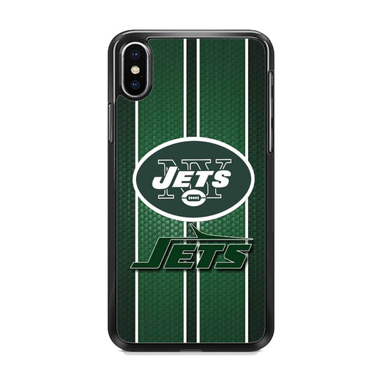 NFL New New York Jets Jersey Motif iPhone Xs Case