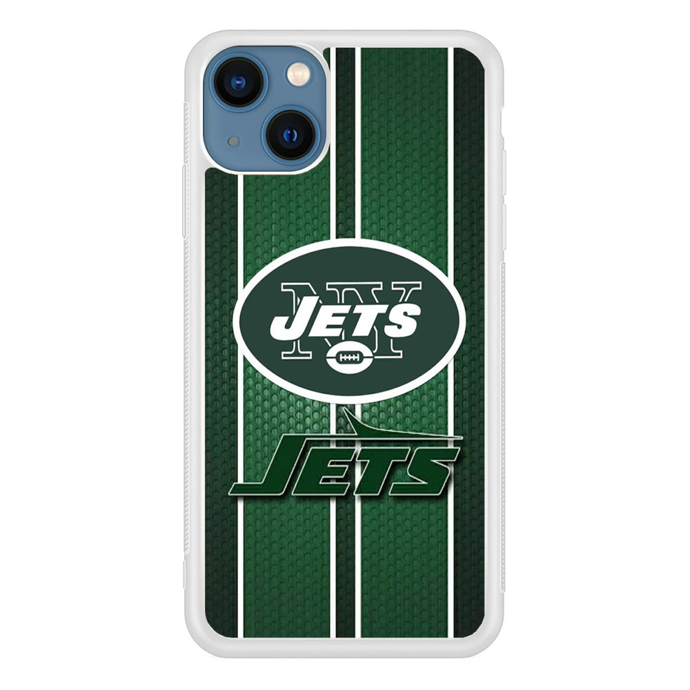 NFL New New York Jets Jersey Motif iPhone 13 Case