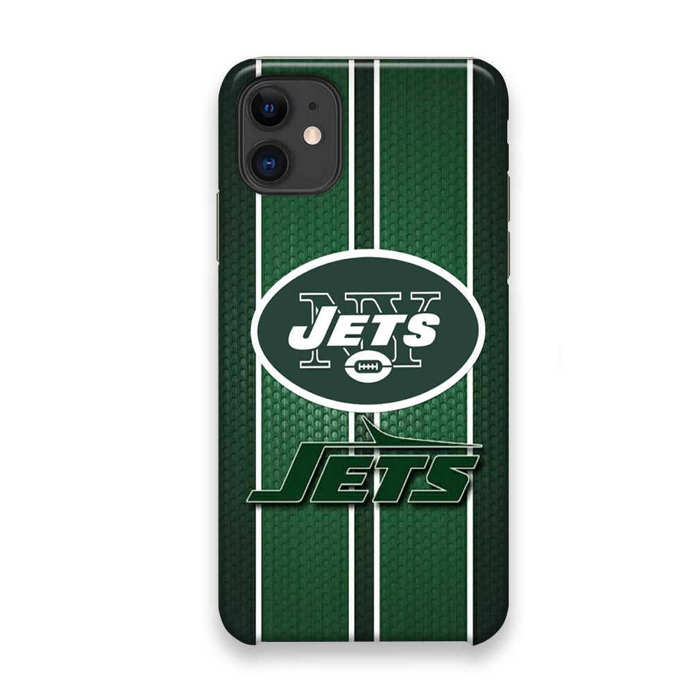 NFL New New York Jets Jersey Motif iPhone 11 Case
