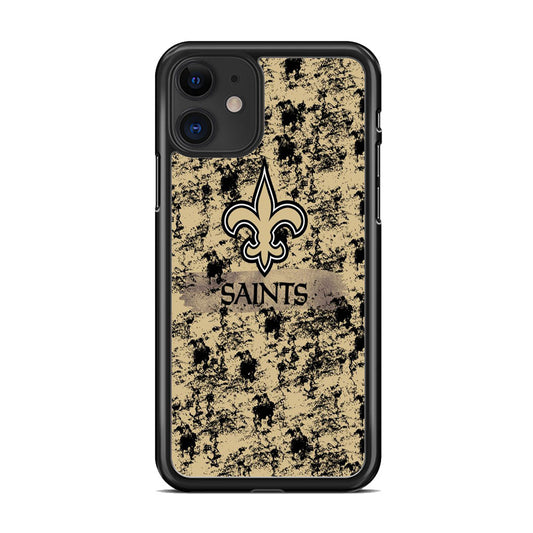 NFL New Orleans Saints Camo iPhone 11 Case