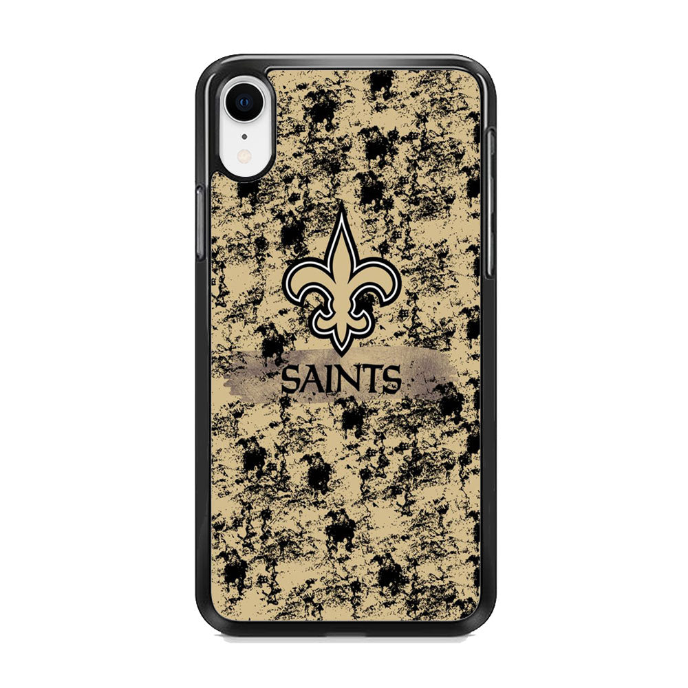 NFL New Orleans Saints Camo iPhone XR Case