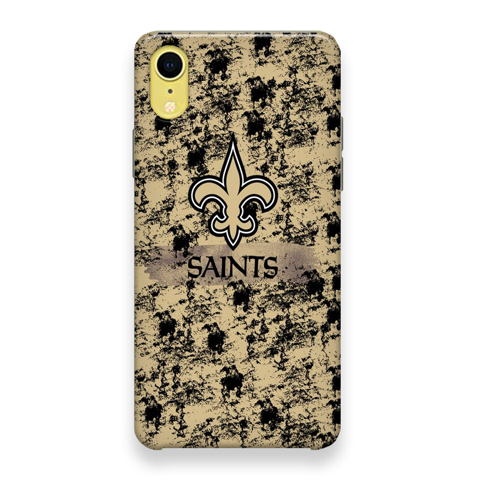 NFL New Orleans Saints Camo iPhone XR Case