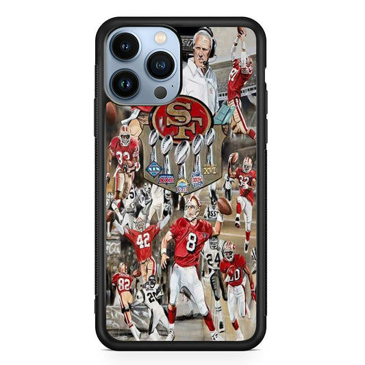 NFL San Francisco 49ers Team Show iPhone 13 Pro Max Case