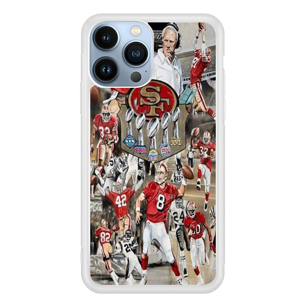 NFL San Francisco 49ers Team Show iPhone 13 Pro Max Case