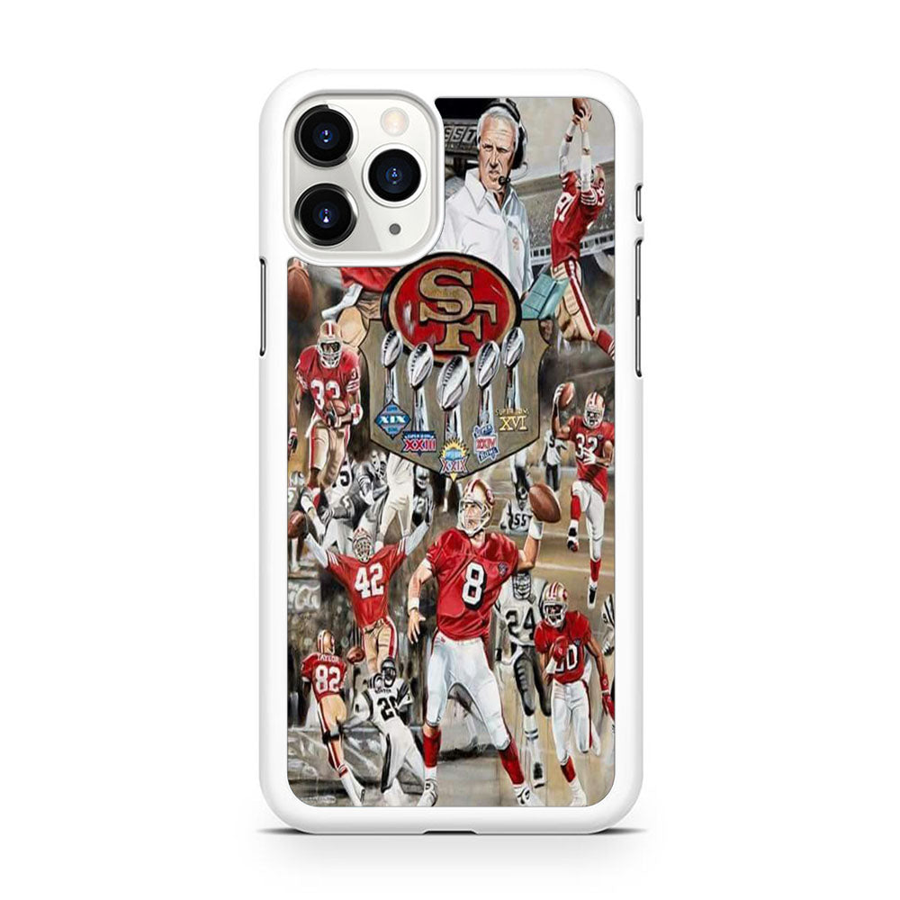 NFL San Francisco 49ers Team Show iPhone 11 Pro Case