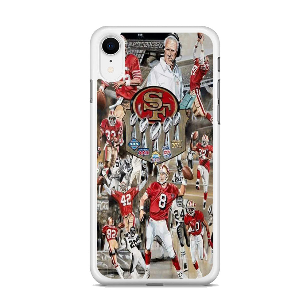 NFL San Francisco 49ers Team Show iPhone XR Case