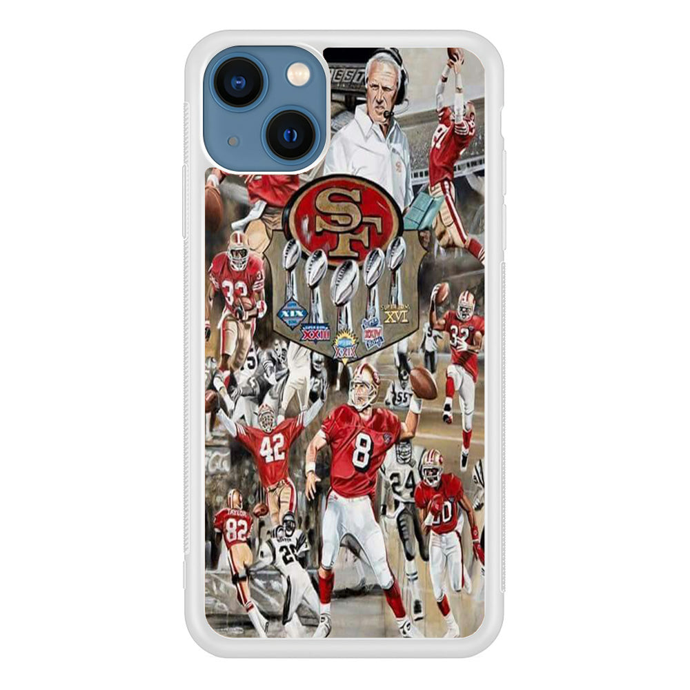 NFL San Francisco 49ers Team Show iPhone 13 Case