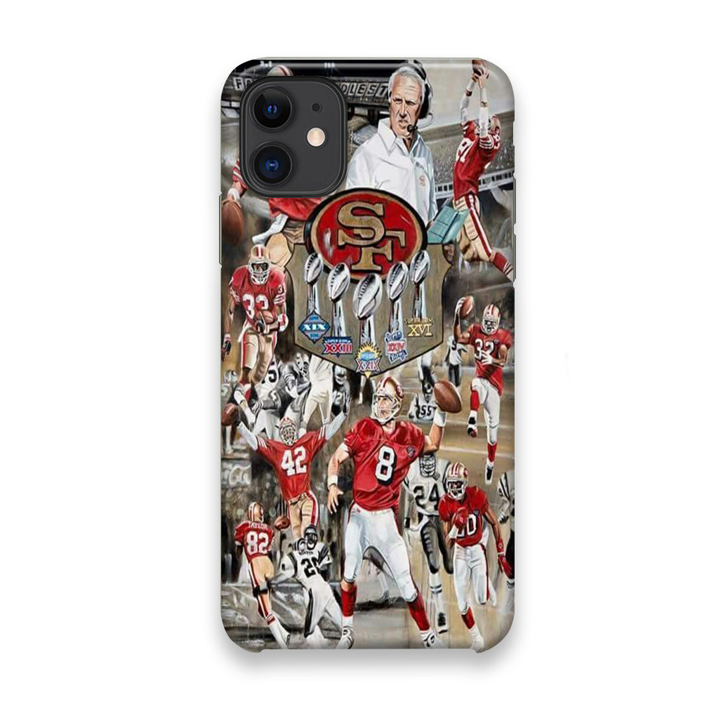 NFL San Francisco 49ers Team Show iPhone 11 Case