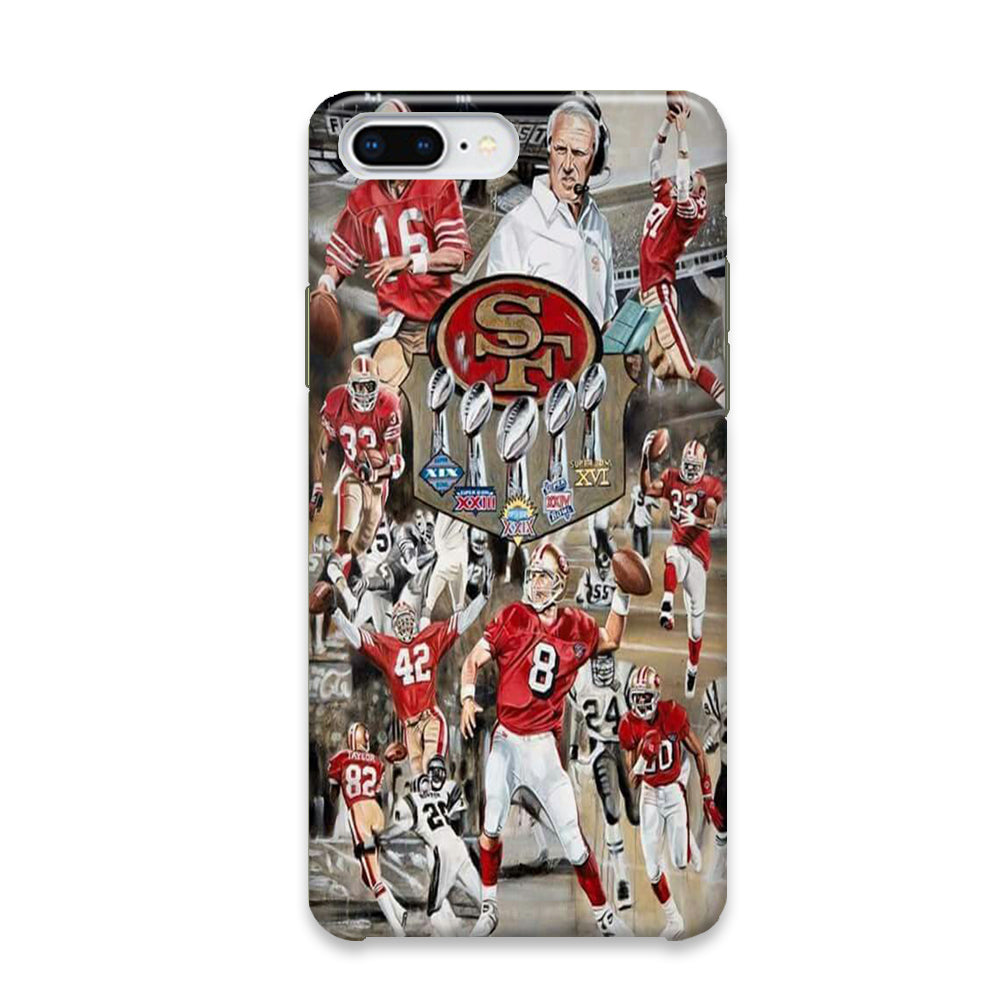 NFL San Francisco 49ers Team Show iPhone 7 Plus Case