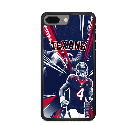 NFL Texans Number Four iPhone 7 Plus Case