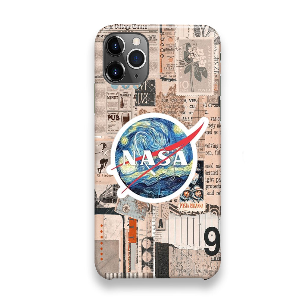 Nasa Logo Ancient papper iPhone 12 Pro Max Case