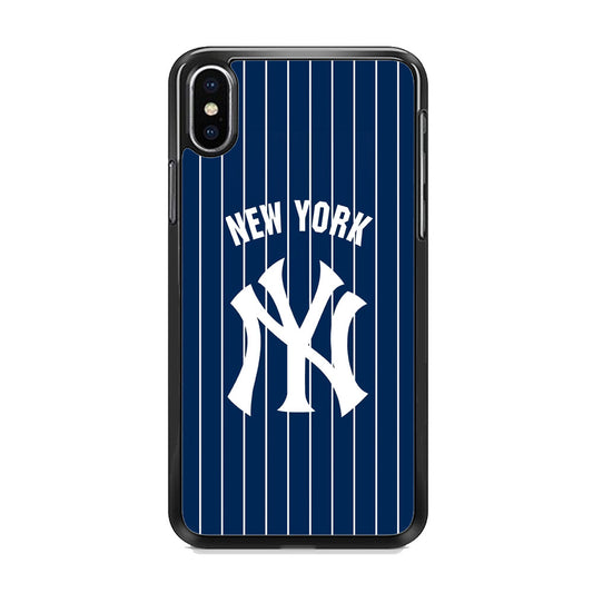 New York Yankees Bluish Suit iPhone X Case