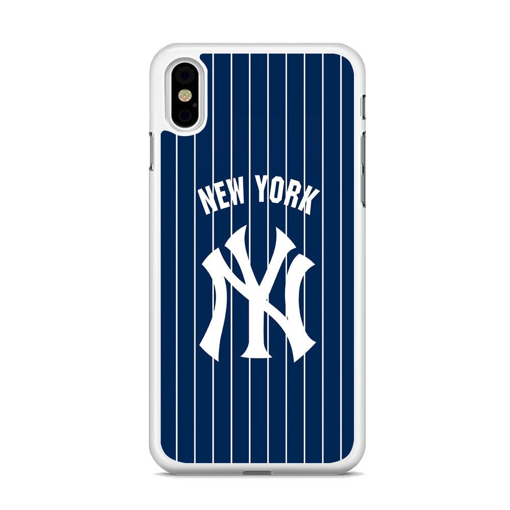 New York Yankees Bluish Suit iPhone Xs Max Case