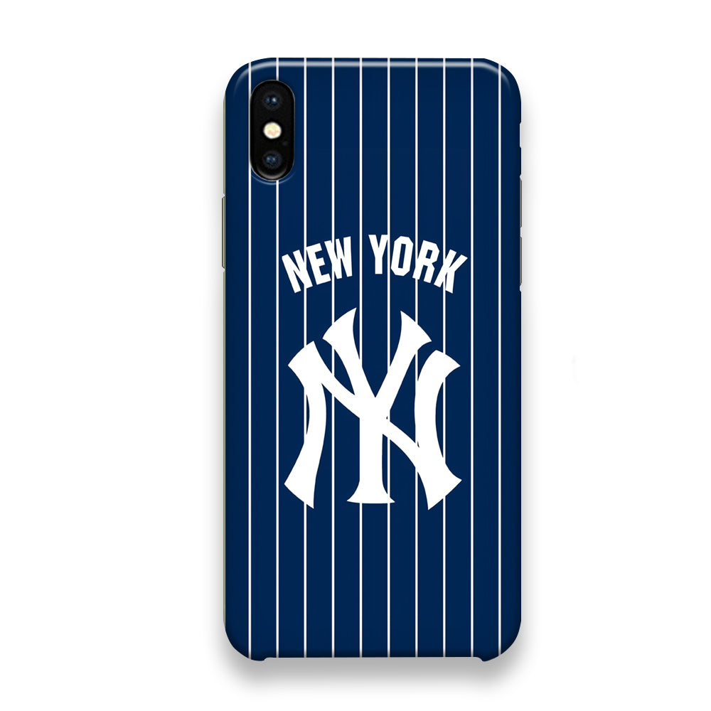 New York Yankees Bluish Suit iPhone Xs Case