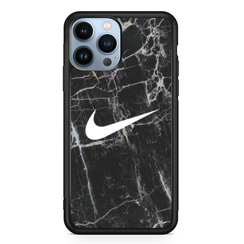 Nike Black Marble iPhone 13 Pro Case