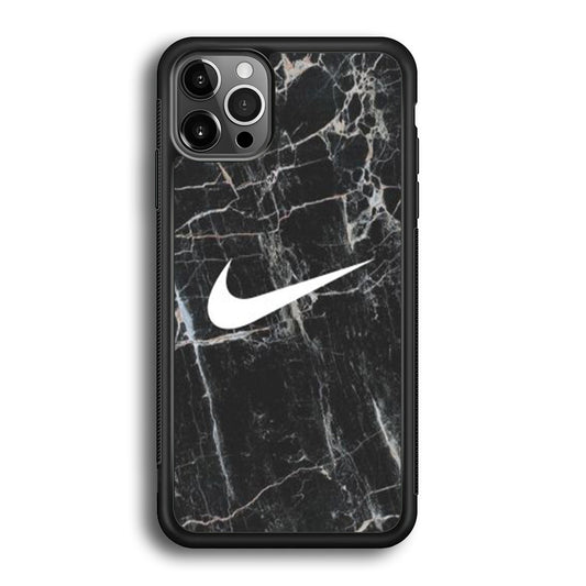 Nike Black Marble iPhone 12 Pro Max Case