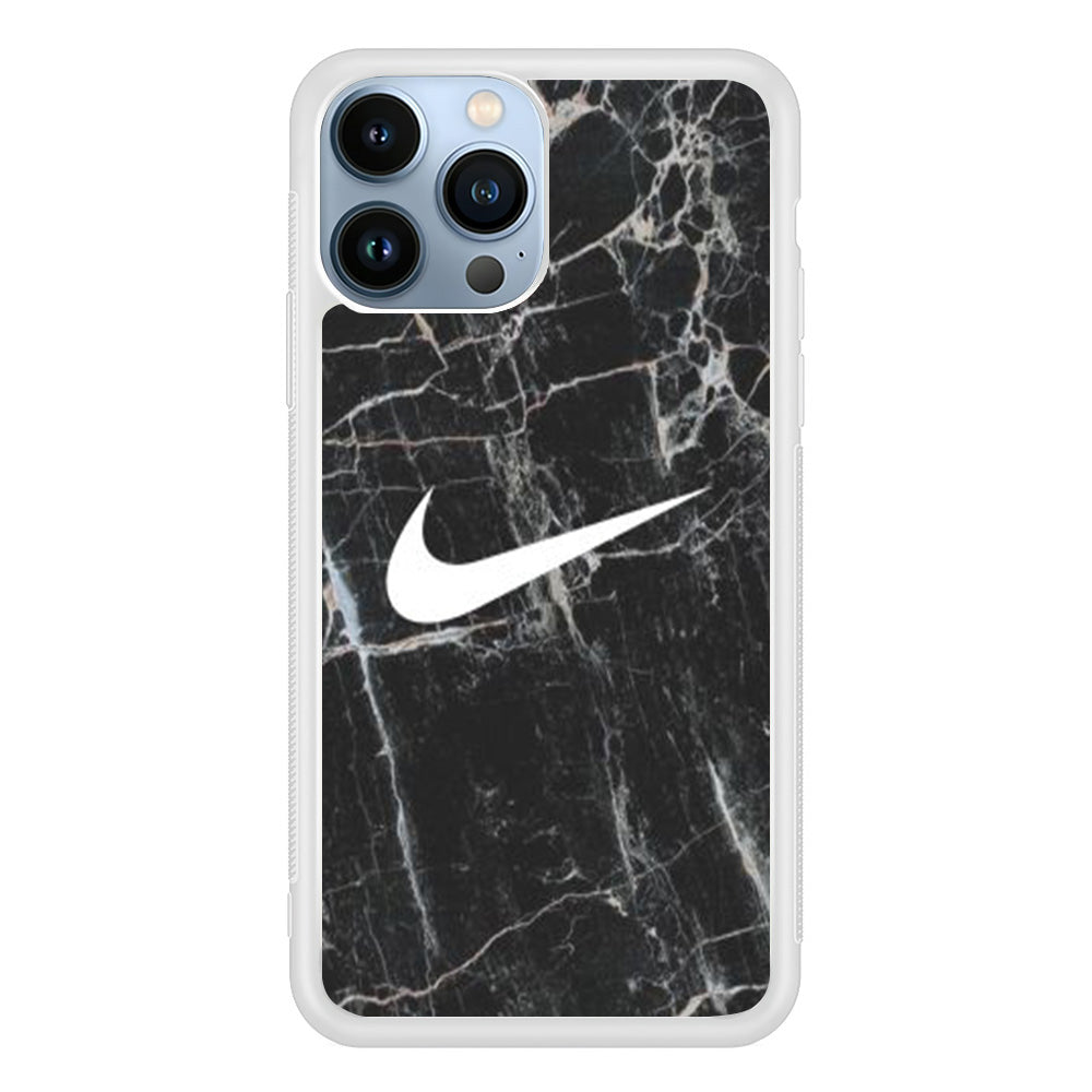 Nike Black Marble iPhone 13 Pro Case