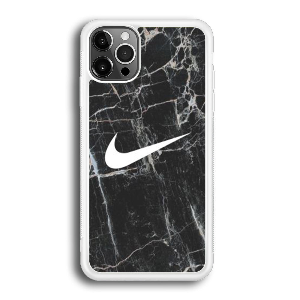 Nike Black Marble iPhone 12 Pro Max Case